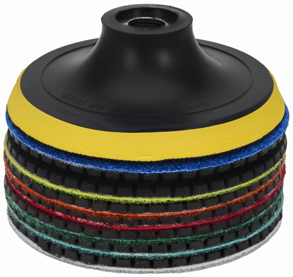 Teemantlõikeketta komplekt, karedusega 50–3000, M12 adapter, ketas, kindad WDS2212