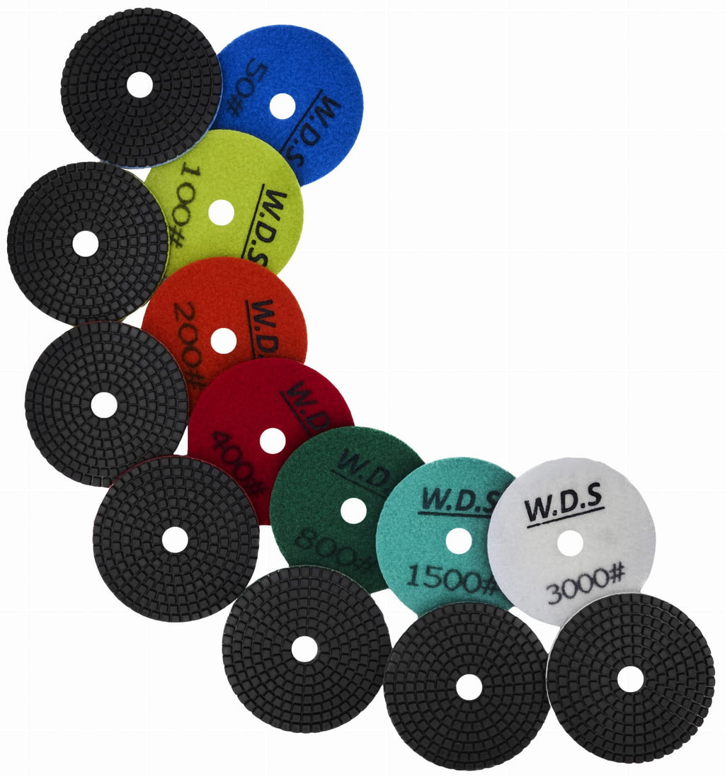 Teemantlõikeketta komplekt, karedusega 50–3000, M12 adapter, ketas, kindad WDS2212