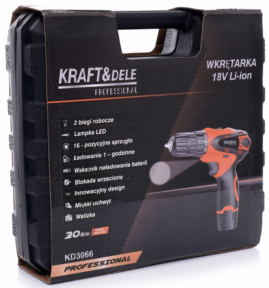 18V Li-ion Drill Driver KD3066
