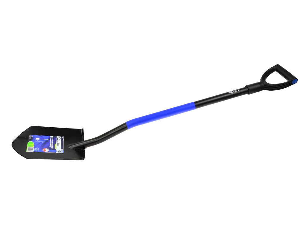 Pointed Digging Shovel with Steel D-Handle