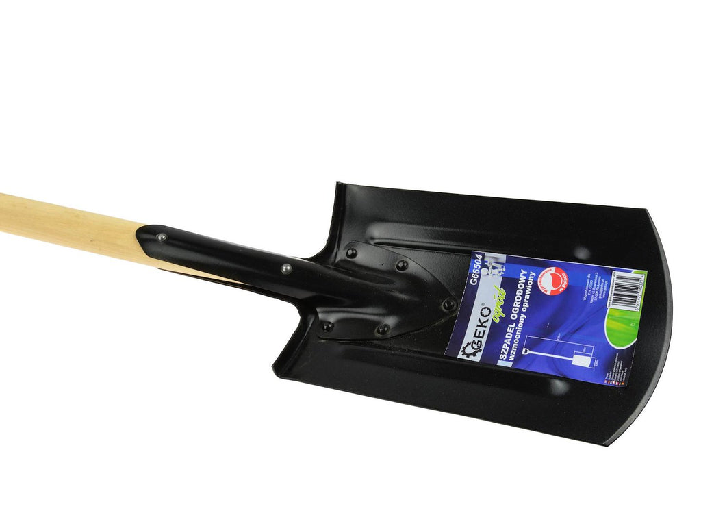 Garden Spade with Wooden D-Handle