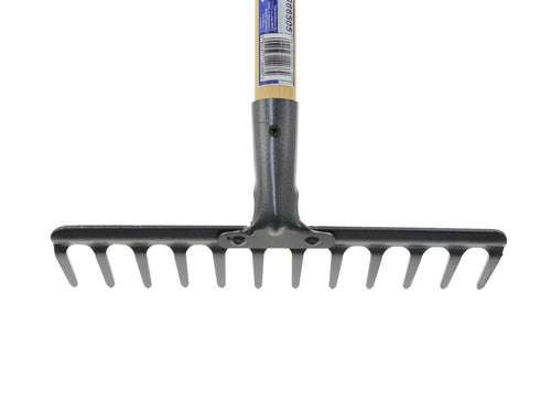 12-Tine Rake with Wood Handle