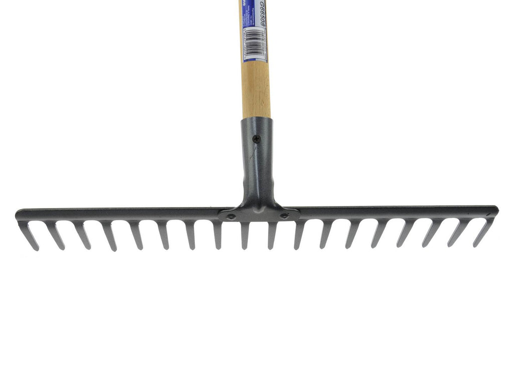 18-Tine Rake with Wood Handle