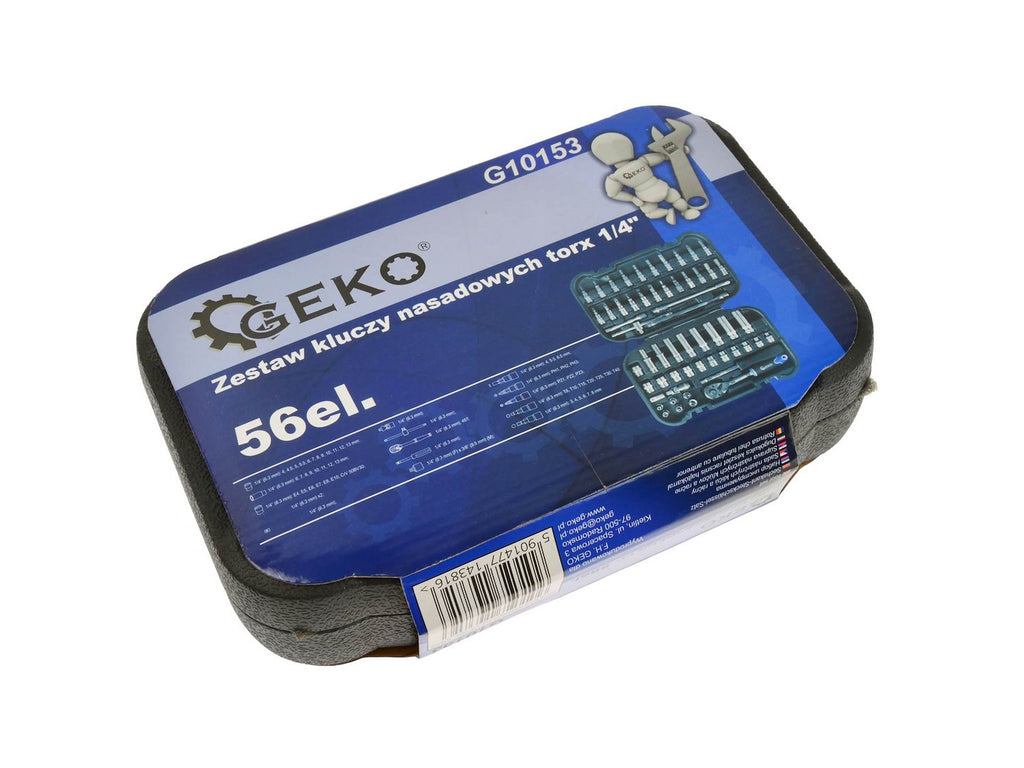 Torx Socket Set 1/4" — 56 pcs