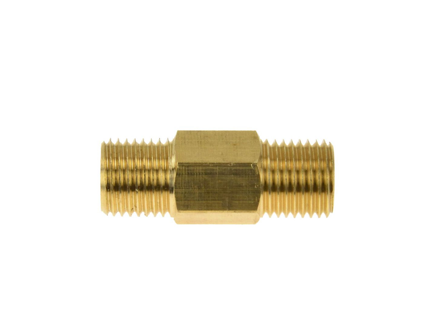 Hex Nipple 1/4"-1/4" Connector for Pressure Cleaning Gun