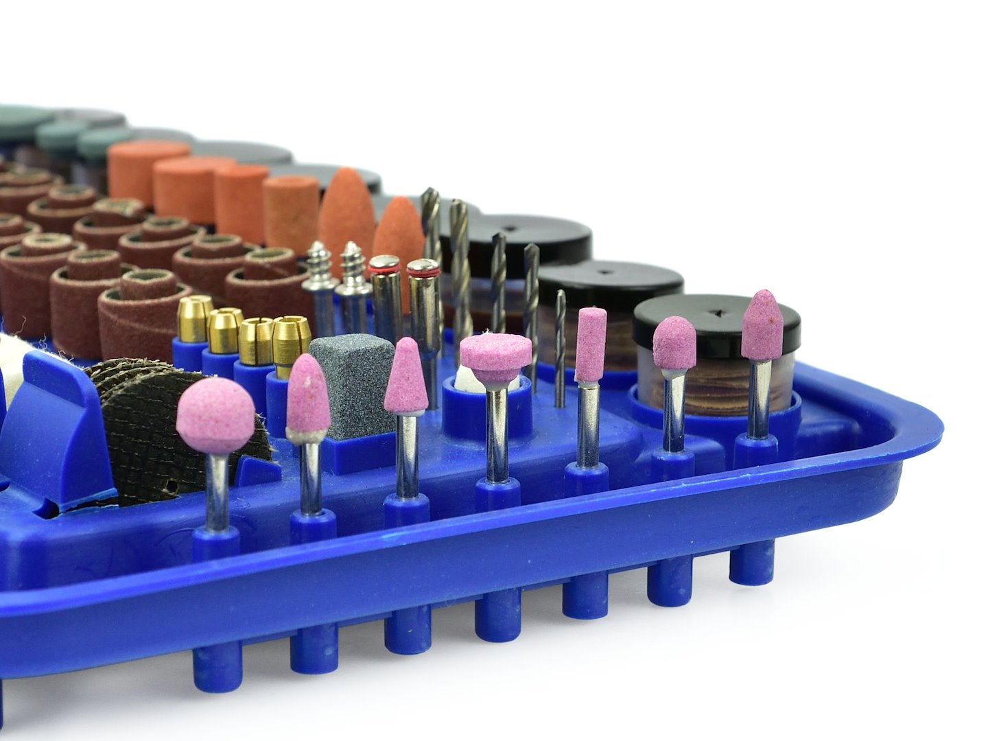 Rotary Tool with Flex Shaft and 222-Piece Accessories Assortment