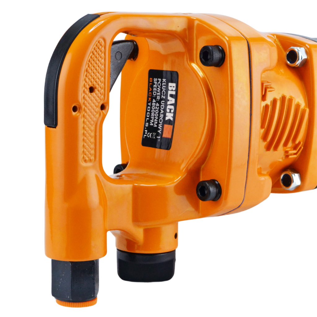 Professionaalne pneumaatiline löökmutrivõti 4200Nm koos 32mm ja 33mm padrunitega, Black