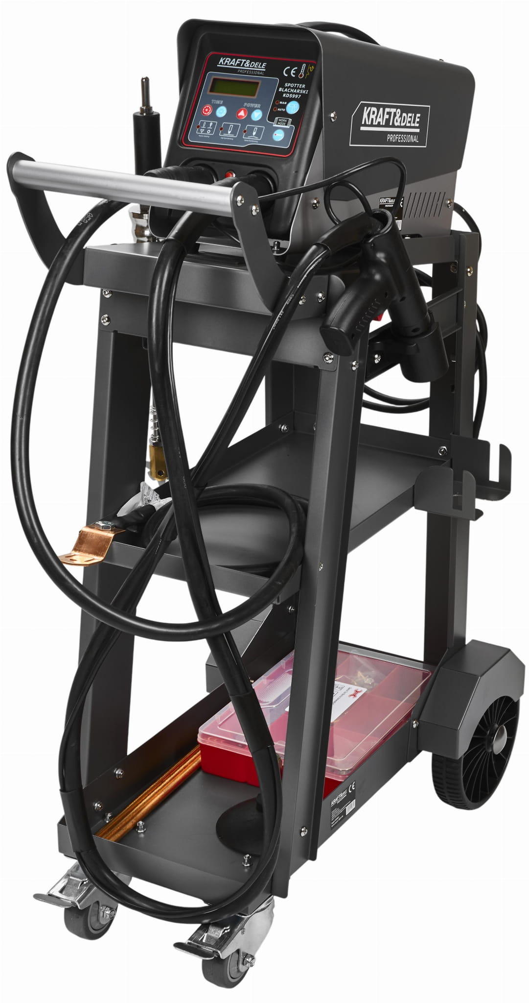 Bodywork Spotter with Trolley + Accessories KD5997