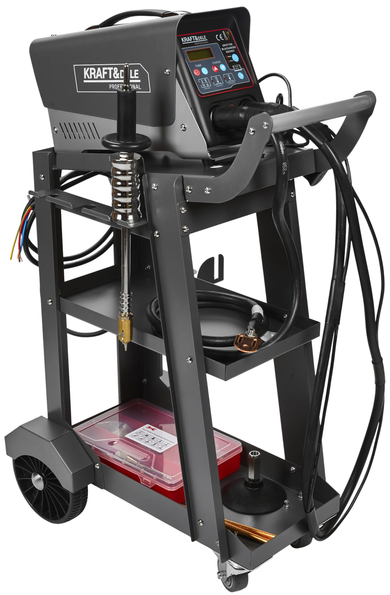 Bodywork Spotter with Trolley + Accessories KD5997