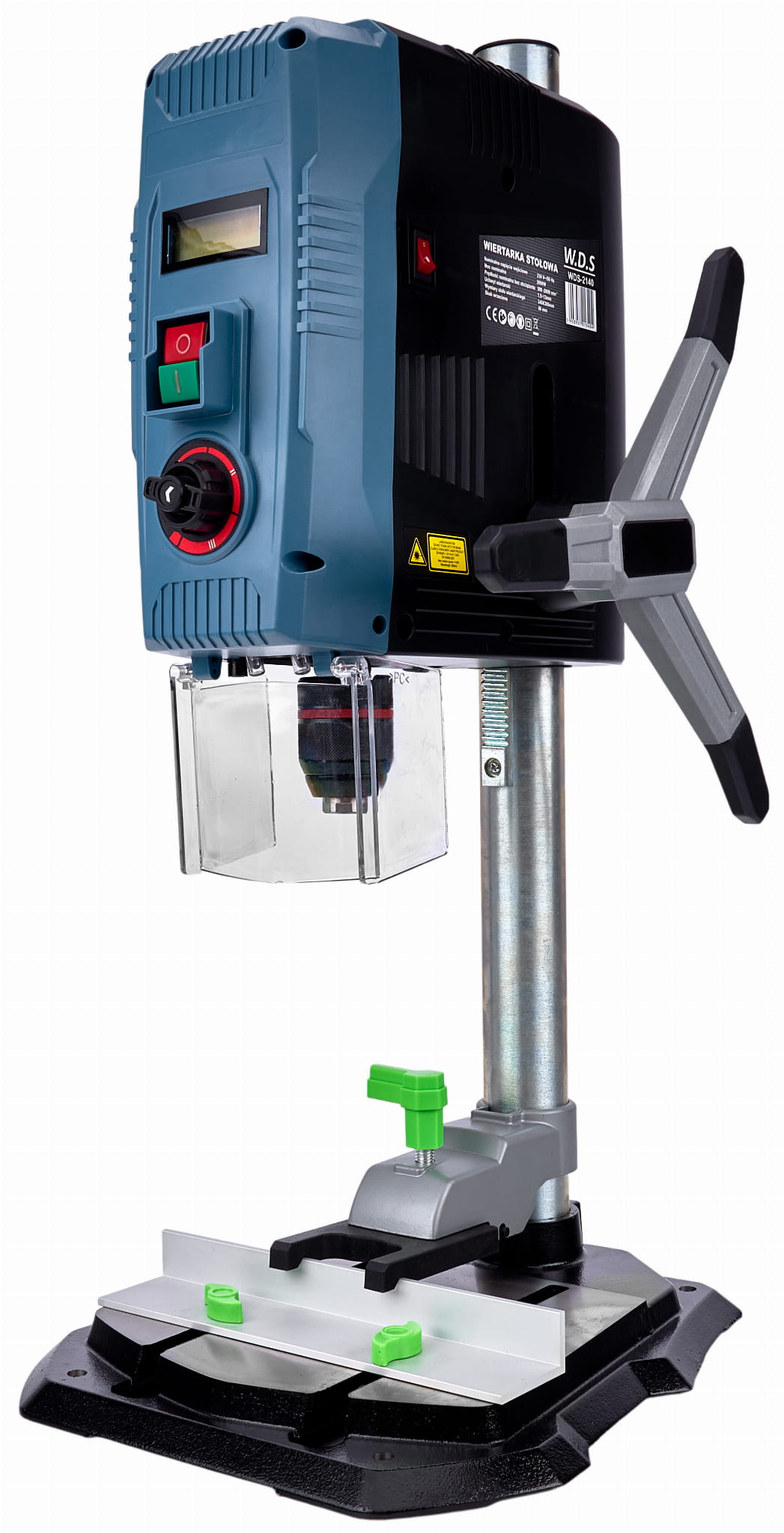 2000 W 13 mm LCD-ekraaniga pingipuurmasin WDS2140