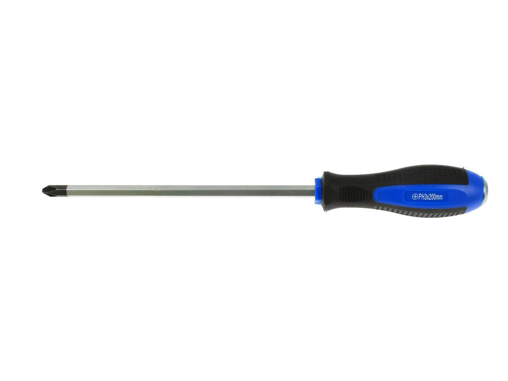 #3 x 200 mm Phillips Head Screwdriver, Hammer Thru