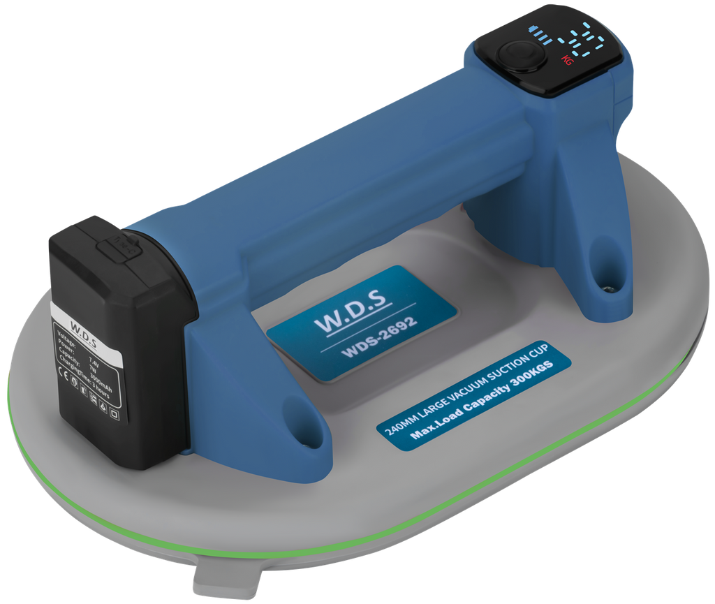 240mm 300kg Battery-Powered Suction Cup USB-C WDS2692