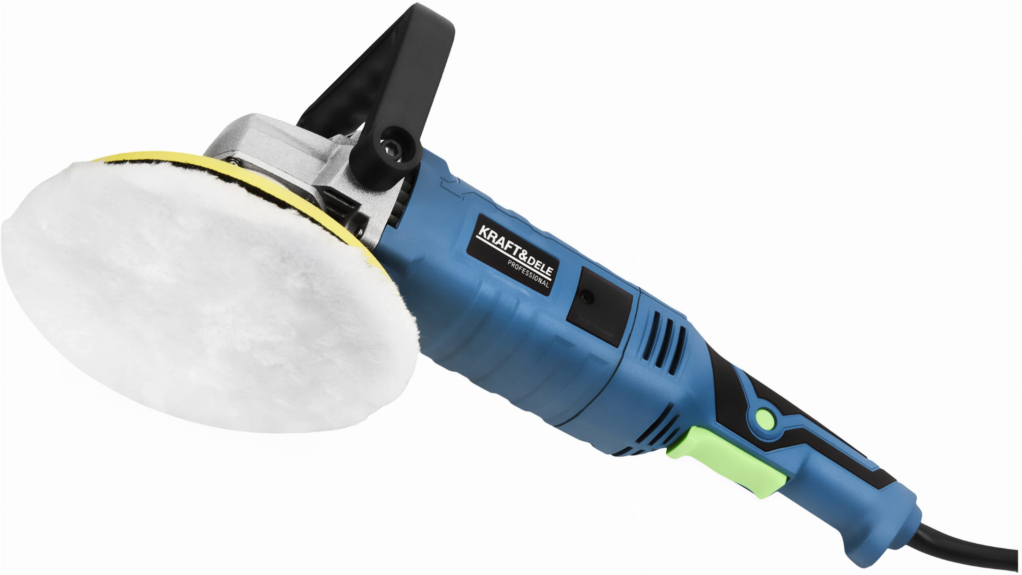 Electric polisher 2650W 180mm 800-3300 rpm XXL set KD3079 (D30)