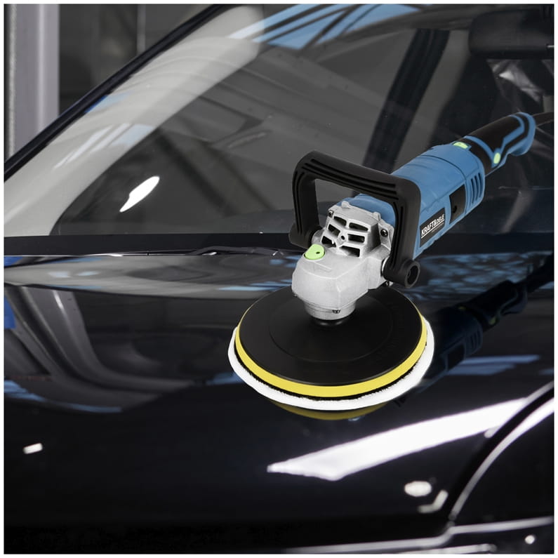 Electric polisher 2650W 180mm 800-3300 rpm XXL set KD3079 (D30)