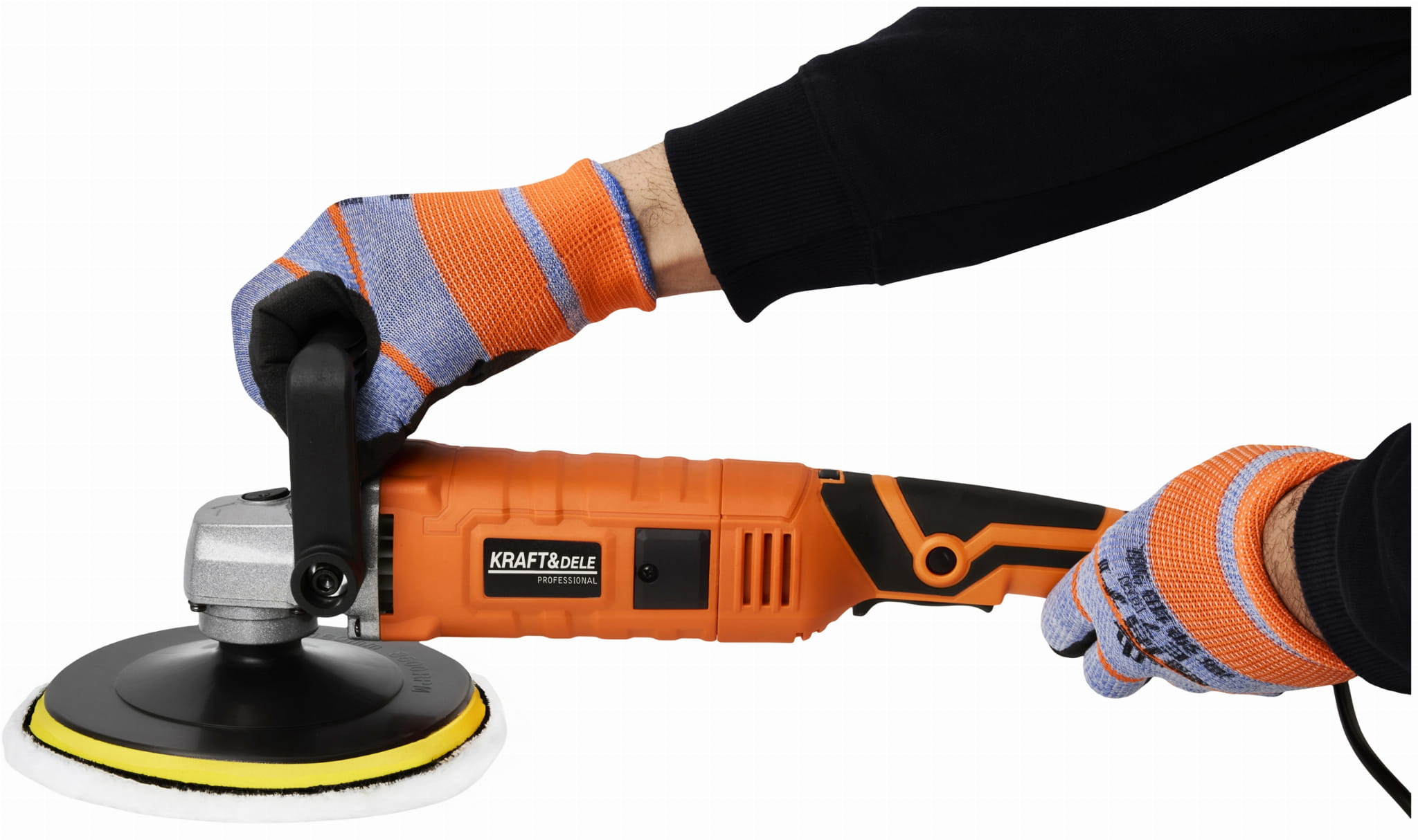 Electric polisher 2650W 180mm 800-3300rpm KD3078 (D10)