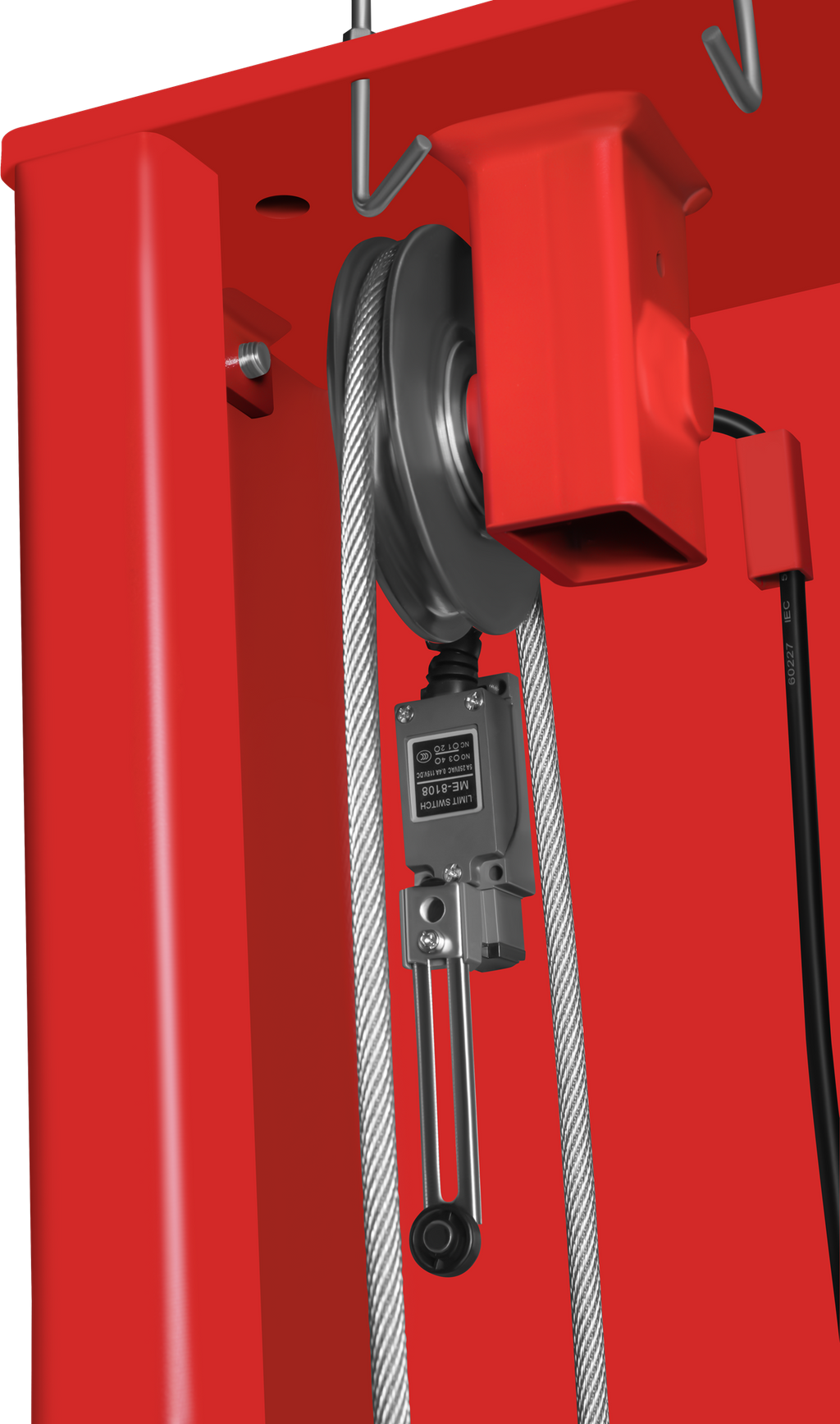 HYDRAULIC SEMI-AUTOMATIC COLUMN LIFT 230V KD5811
