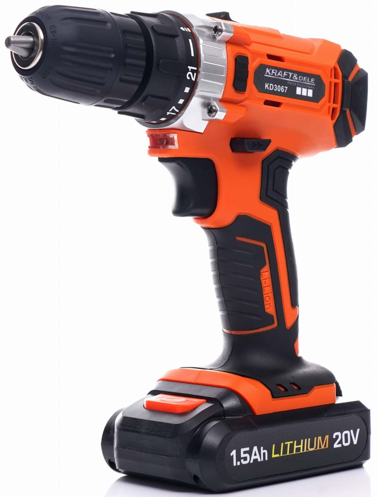 Cordless drill driver 20V Li-ion LCD KD3067