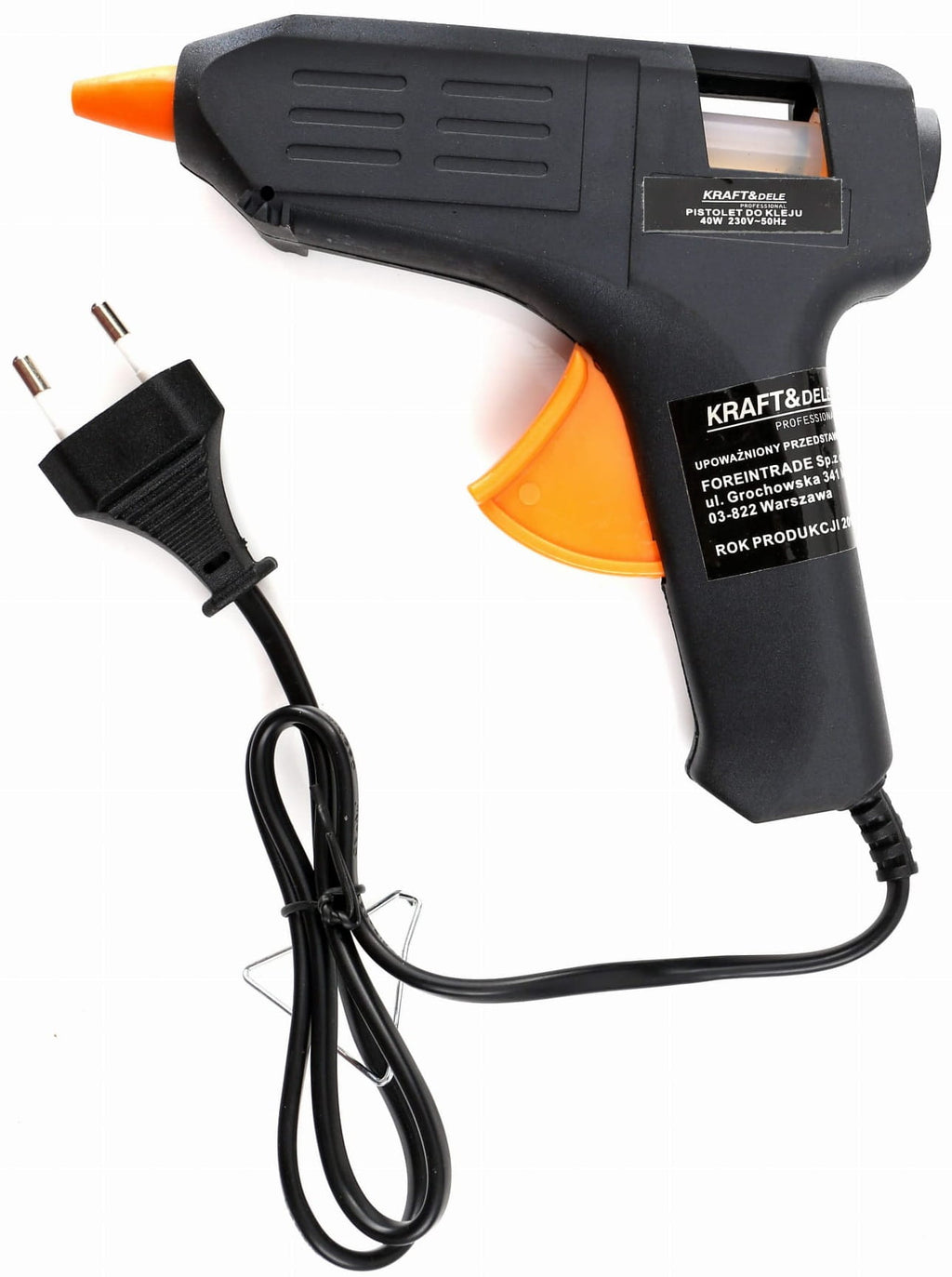 HOT GLUE GUN 40W + 7 REFILLS KD10350
