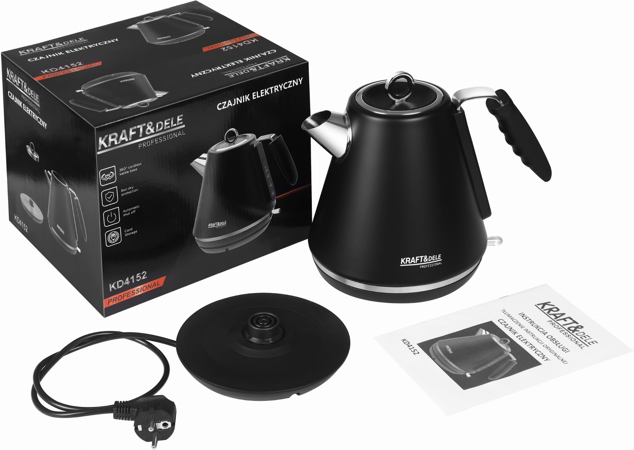 Elektriline veekeetja 2200W 1.7L KD4152