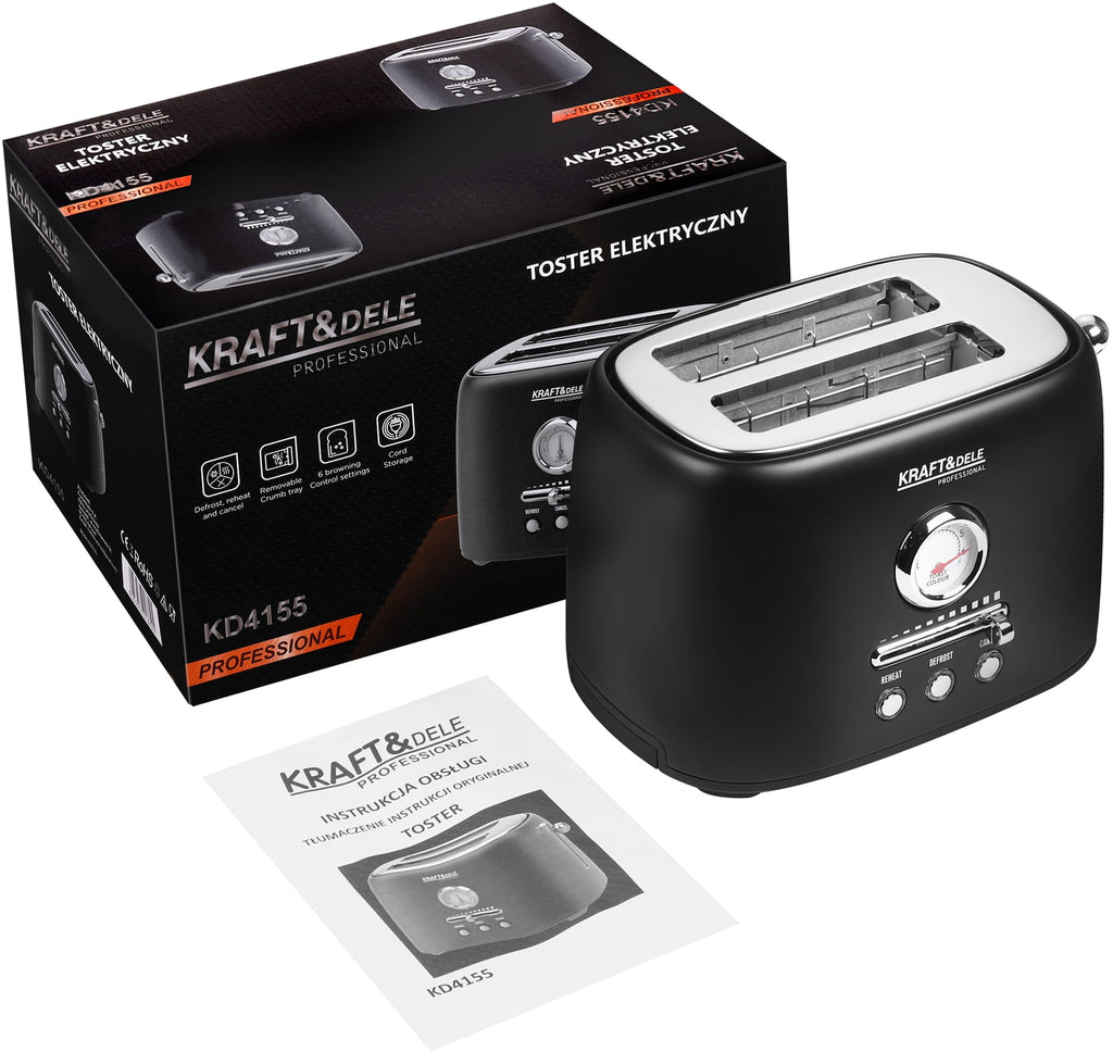 Electric Toaster 1000W KD4155