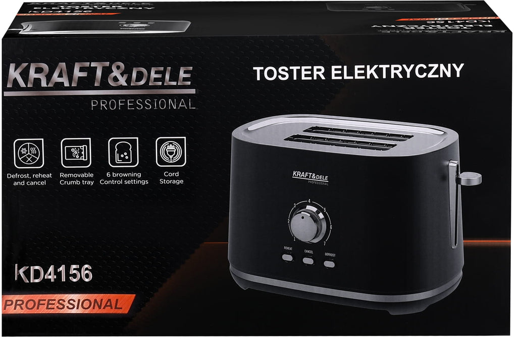 Electric Toaster 1000W KD4156