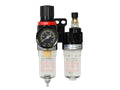 Air Pressure Regulator with Water Separator Filter, 1/4"