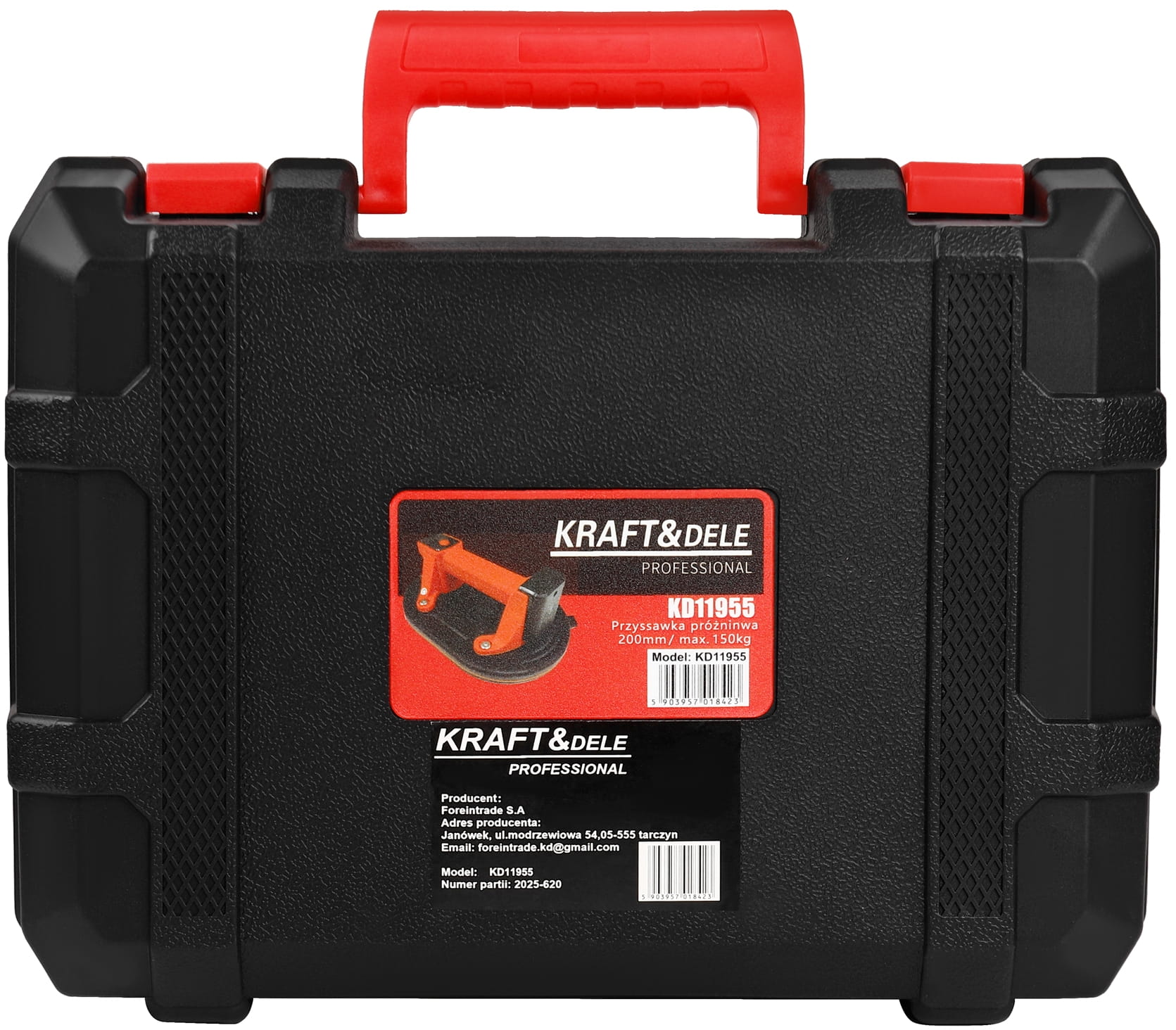 Akutoitega vaakumtass 200mm 150kg KD11955