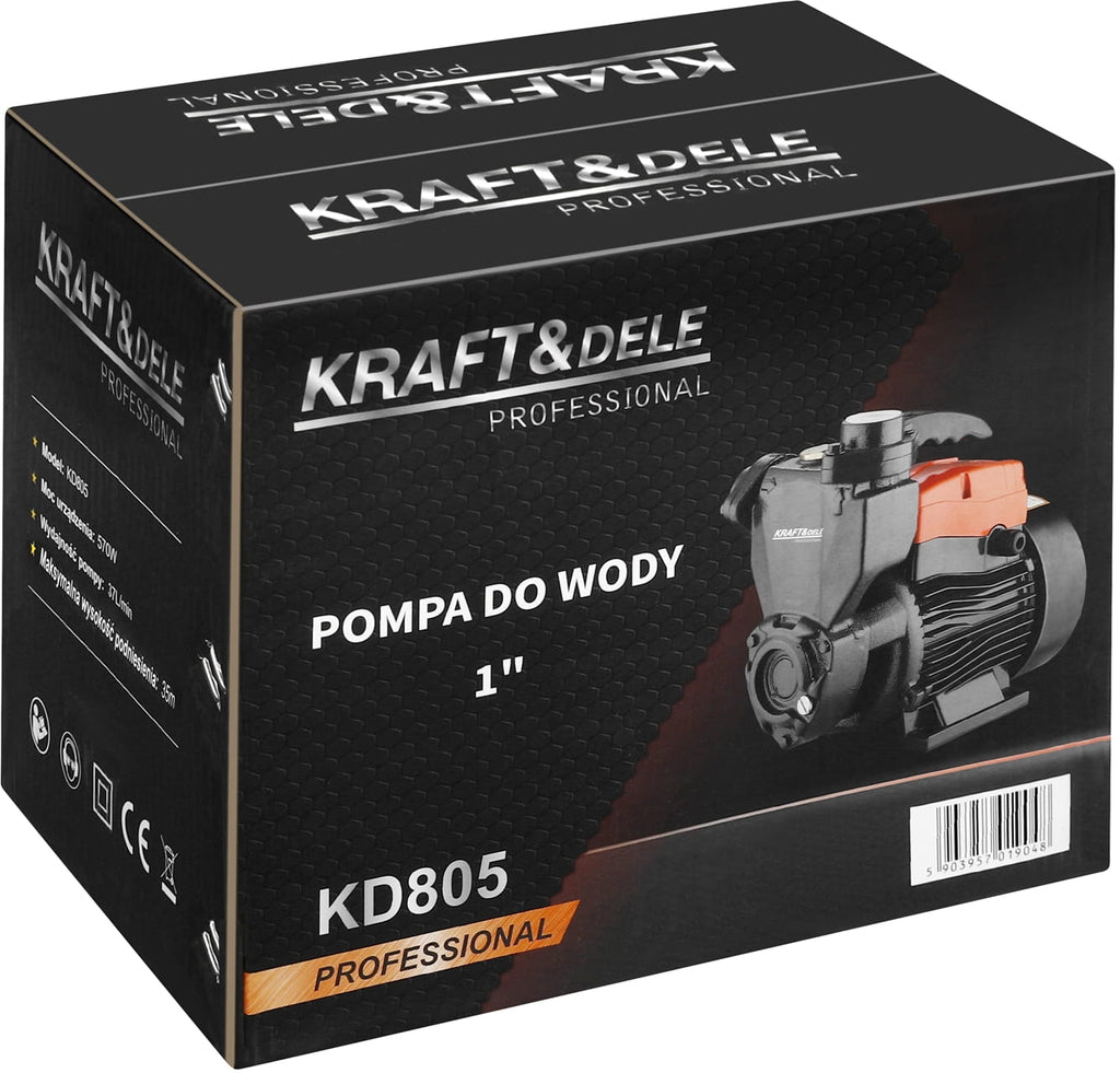 WATER PUMP 1" 570W 37L/MIN KD805 (E1)