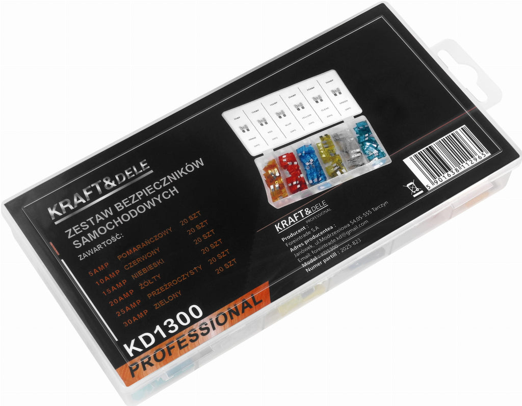 Autokaitsmed 120 tk. 5-30A KD1300