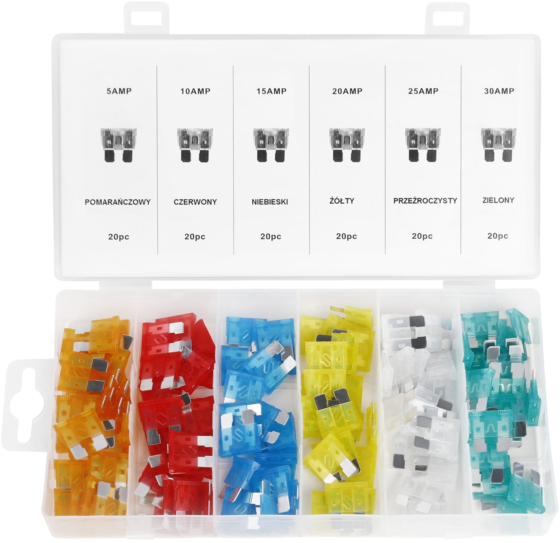 Autokaitsmed 120 tk. 5-30A KD1300