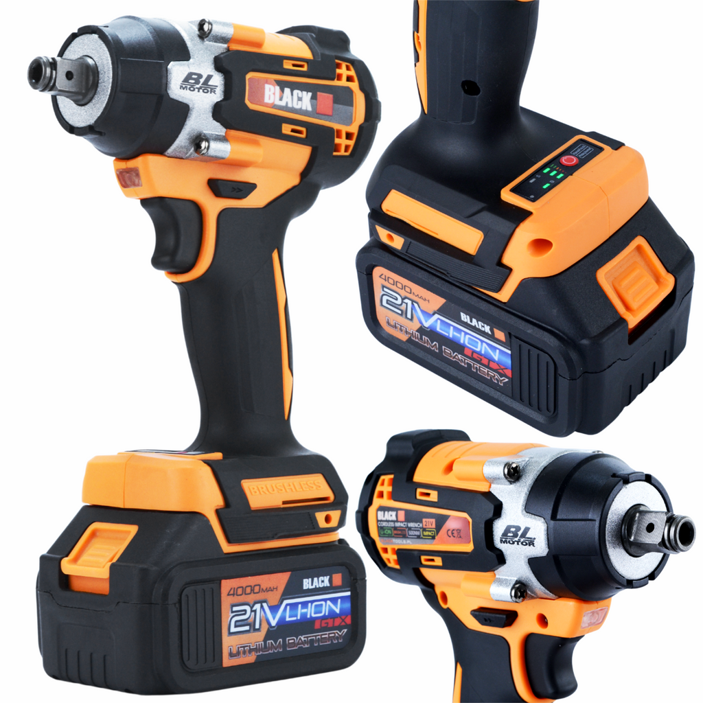 3X 4Ah 21V 4-ühes juhtmevaba tööriistakomplekt: haamer, ketaslõikur, kruvikeeraja, mutrivõti