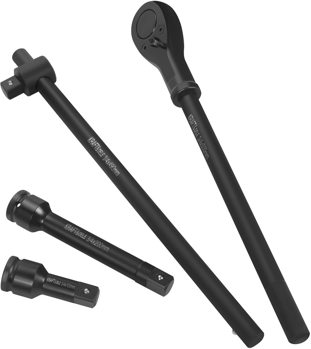 Käepide + pikendused + löökpadrunid 3/4" 21 tk KD11868