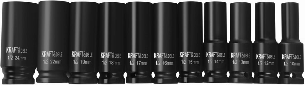 1/2" löökpadrunite komplekt 11 tk KD11869