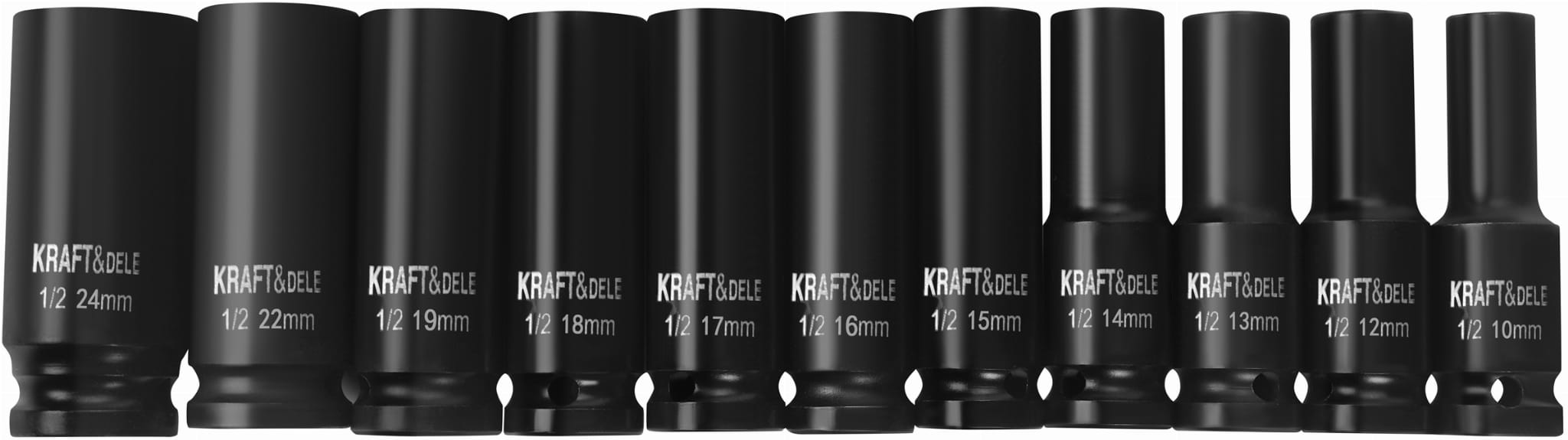 1/2" löökpadrunite komplekt 11 tk KD11869