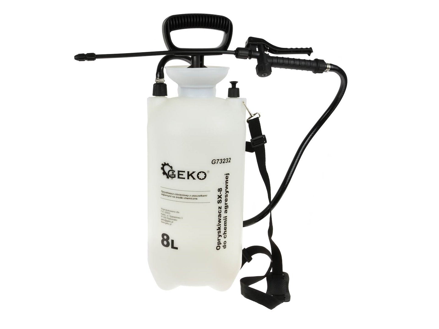 8L Chemical Liquid Pressure Sprayer