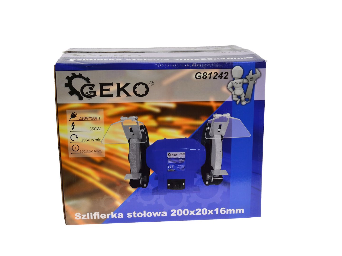 Bench Grinder 200 x 20 x 16 mm
