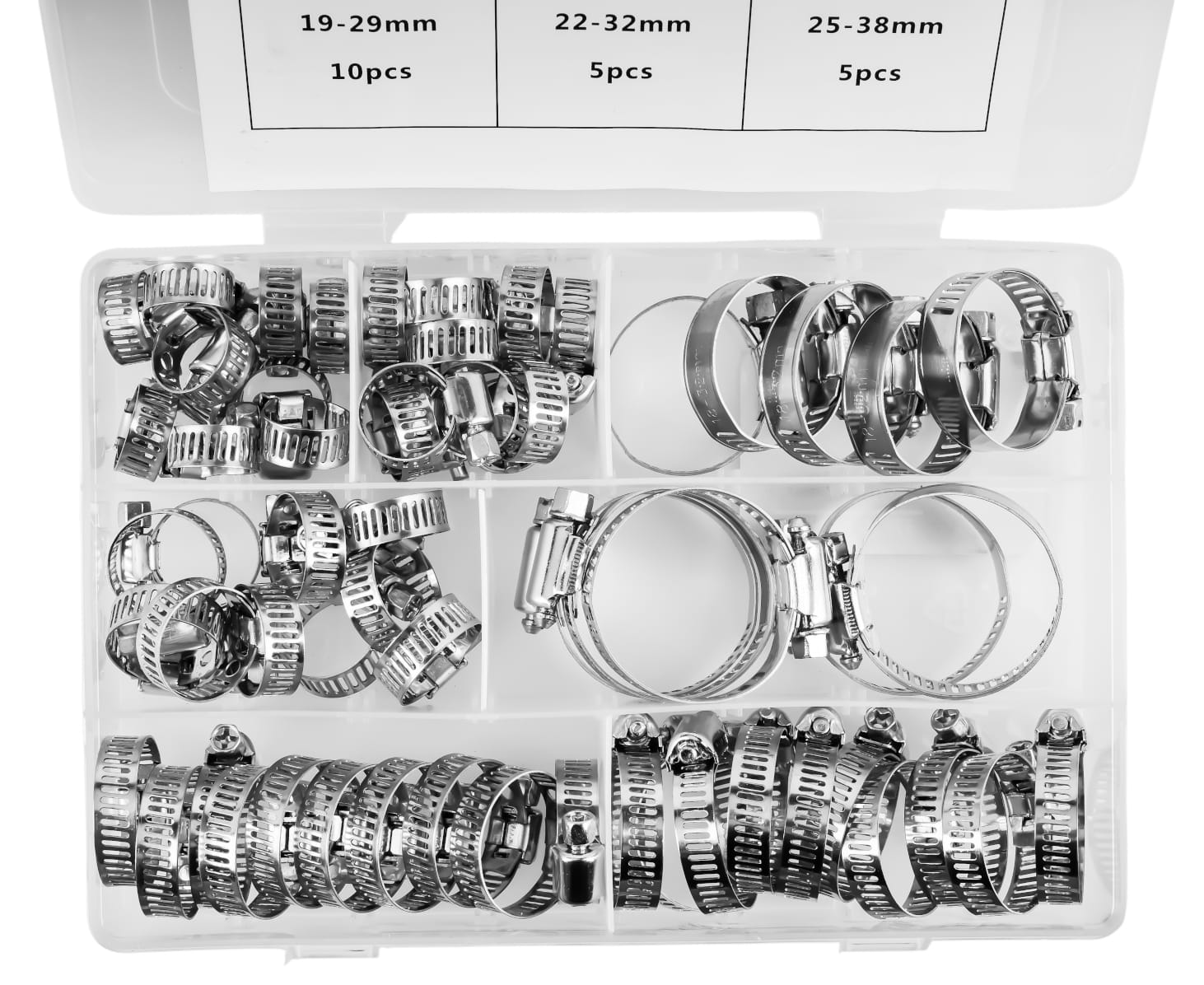 60 tk kruviklambrite komplekt KD10865