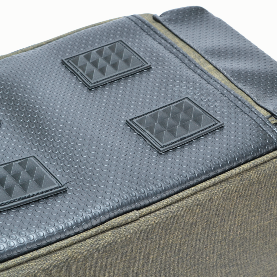 Suur Hokkado kalastuskott õlarihmaga, 6 karpi, jäik põhi, 30/40/20 cm