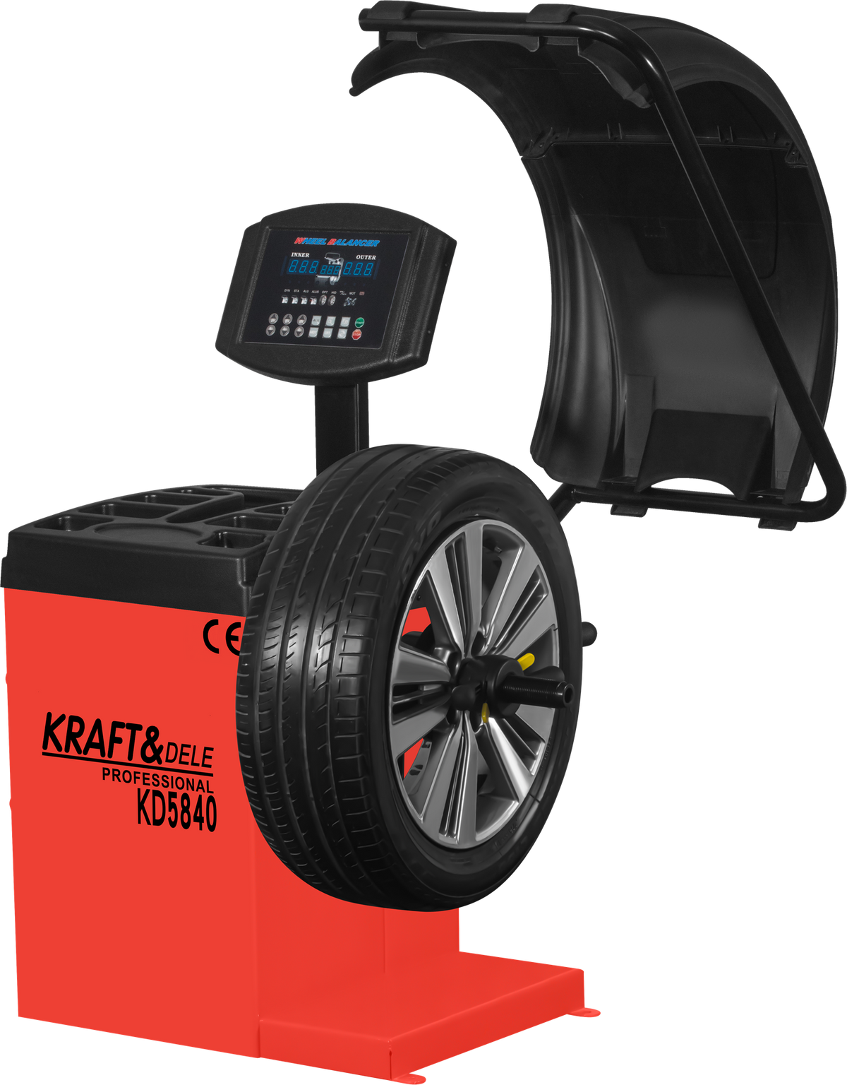 AUTOMATIC WHEEL BALANCER + LASER 230V KD5840