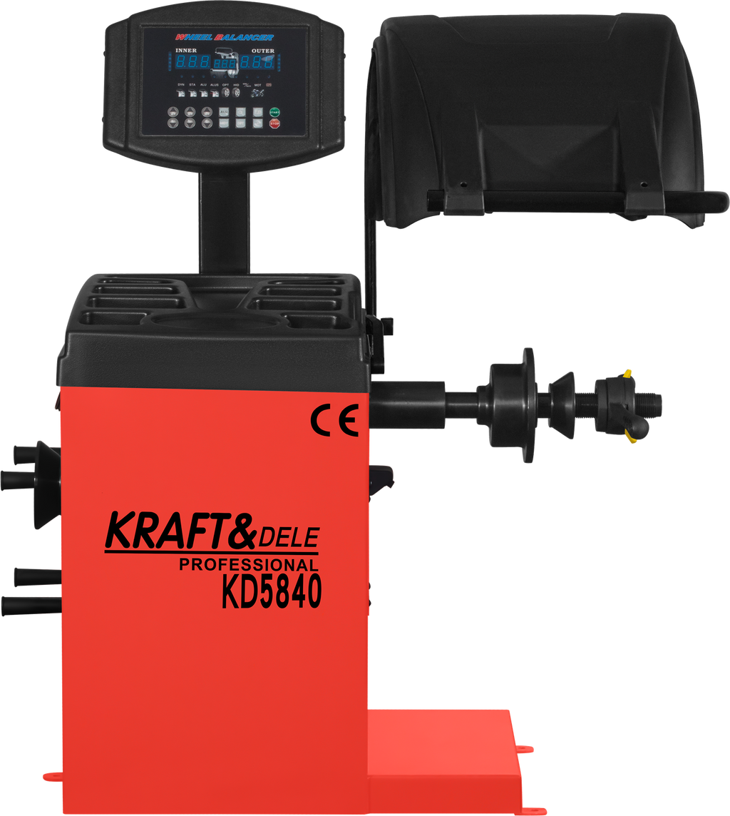 AUTOMATIC WHEEL BALANCER + LASER 230V KD5840