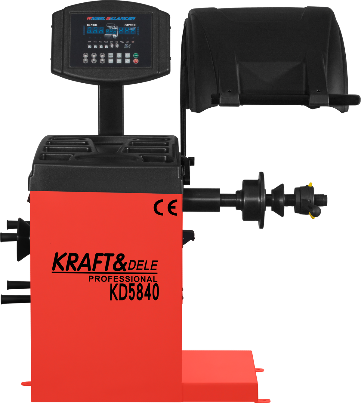 AUTOMATIC WHEEL BALANCER + LASER 230V KD5840