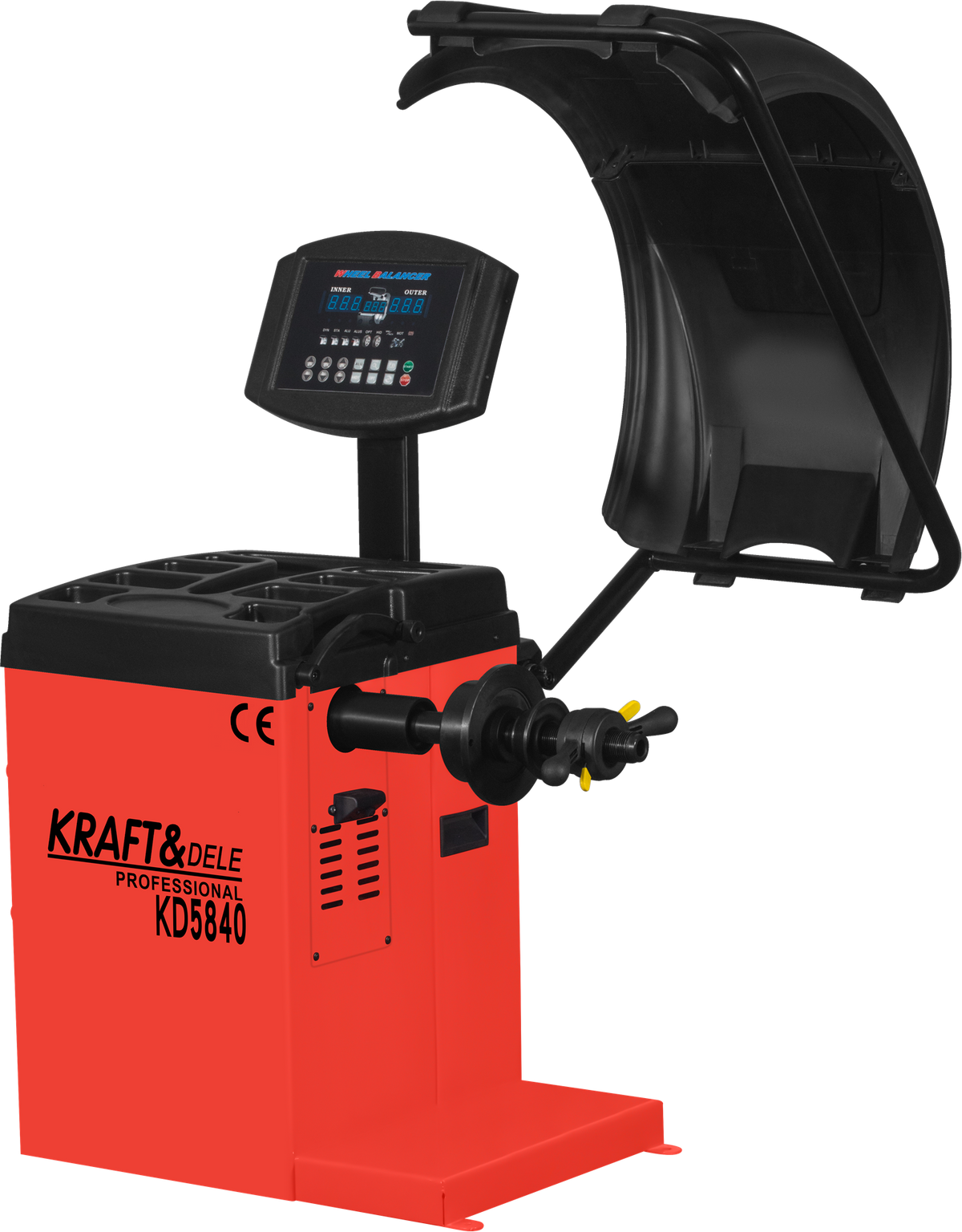 AUTOMATIC WHEEL BALANCER + LASER 230V KD5840