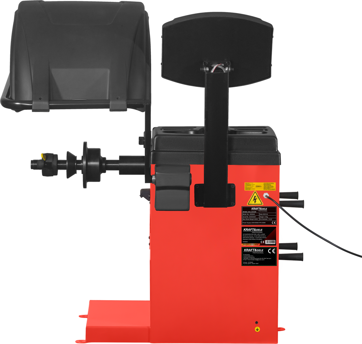 AUTOMATIC WHEEL BALANCER + LASER 230V KD5840