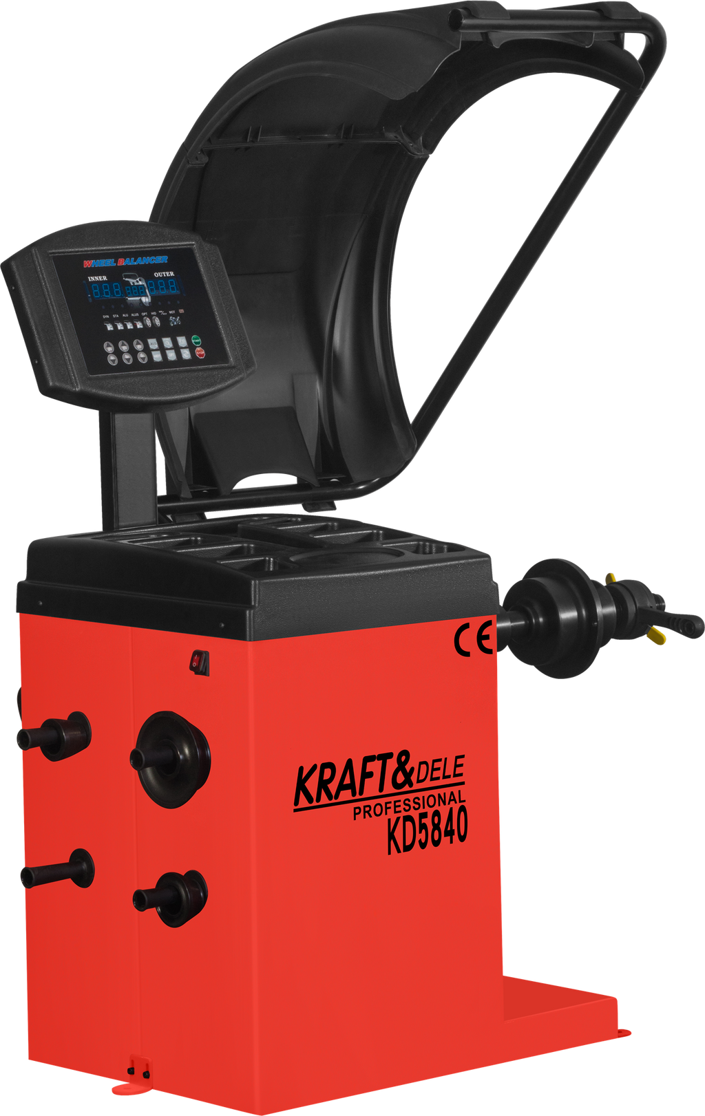 AUTOMATIC WHEEL BALANCER + LASER 230V KD5840