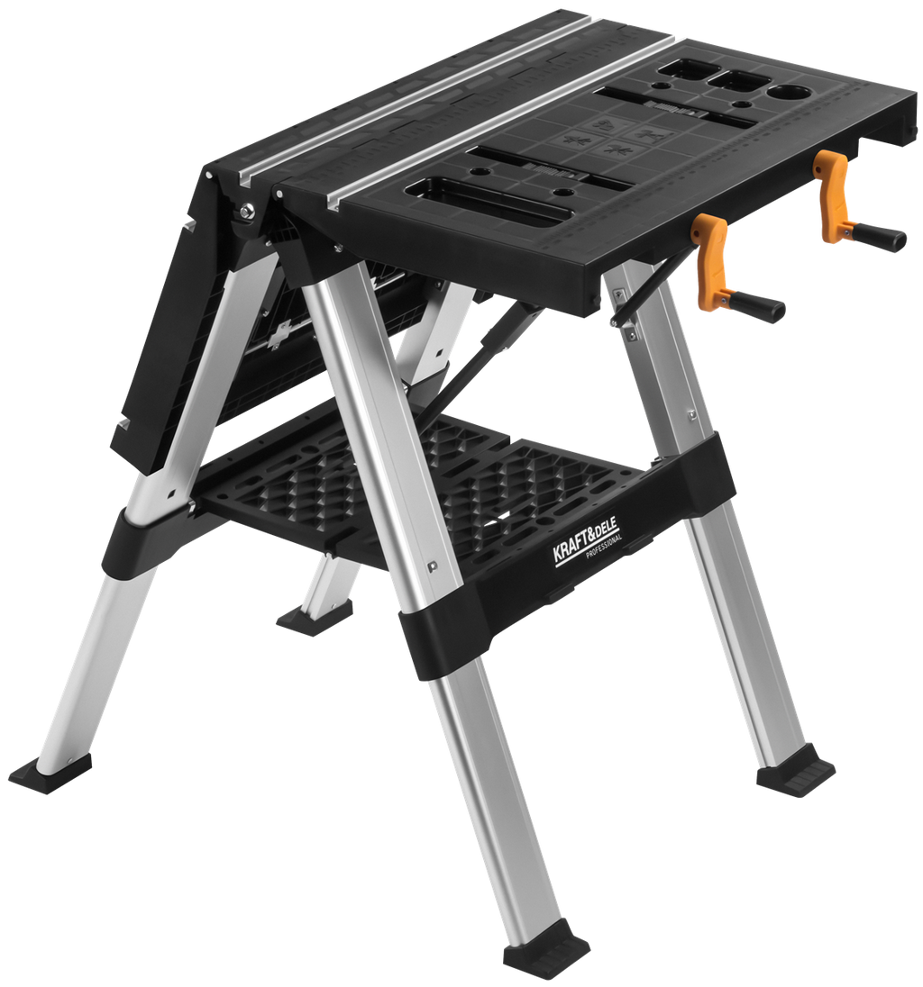 Folding Work and Clamping Table 350KG Load Capacity 84x81x63CM KD11870