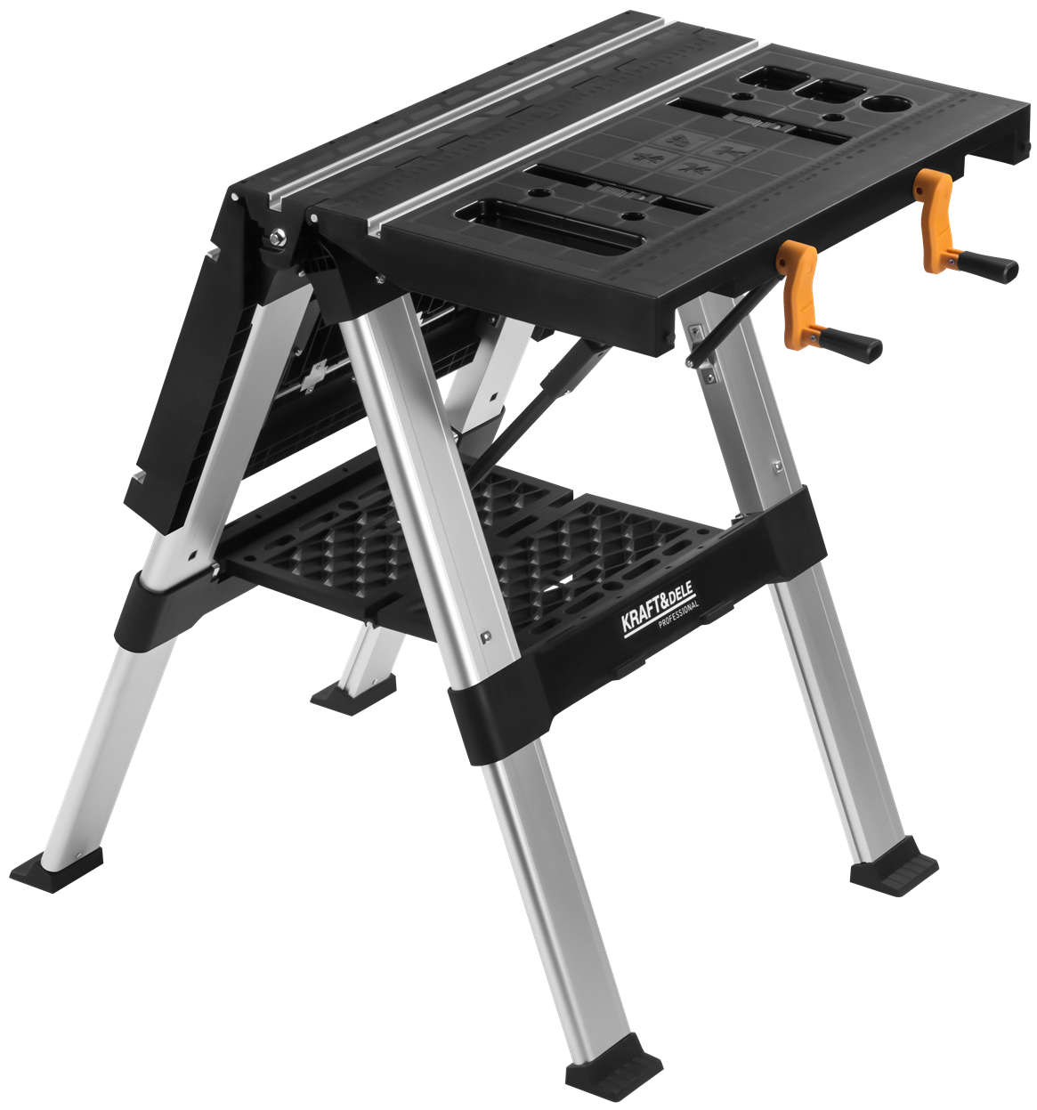 Folding Work and Clamping Table 350KG Load Capacity 84x81x63CM KD11870