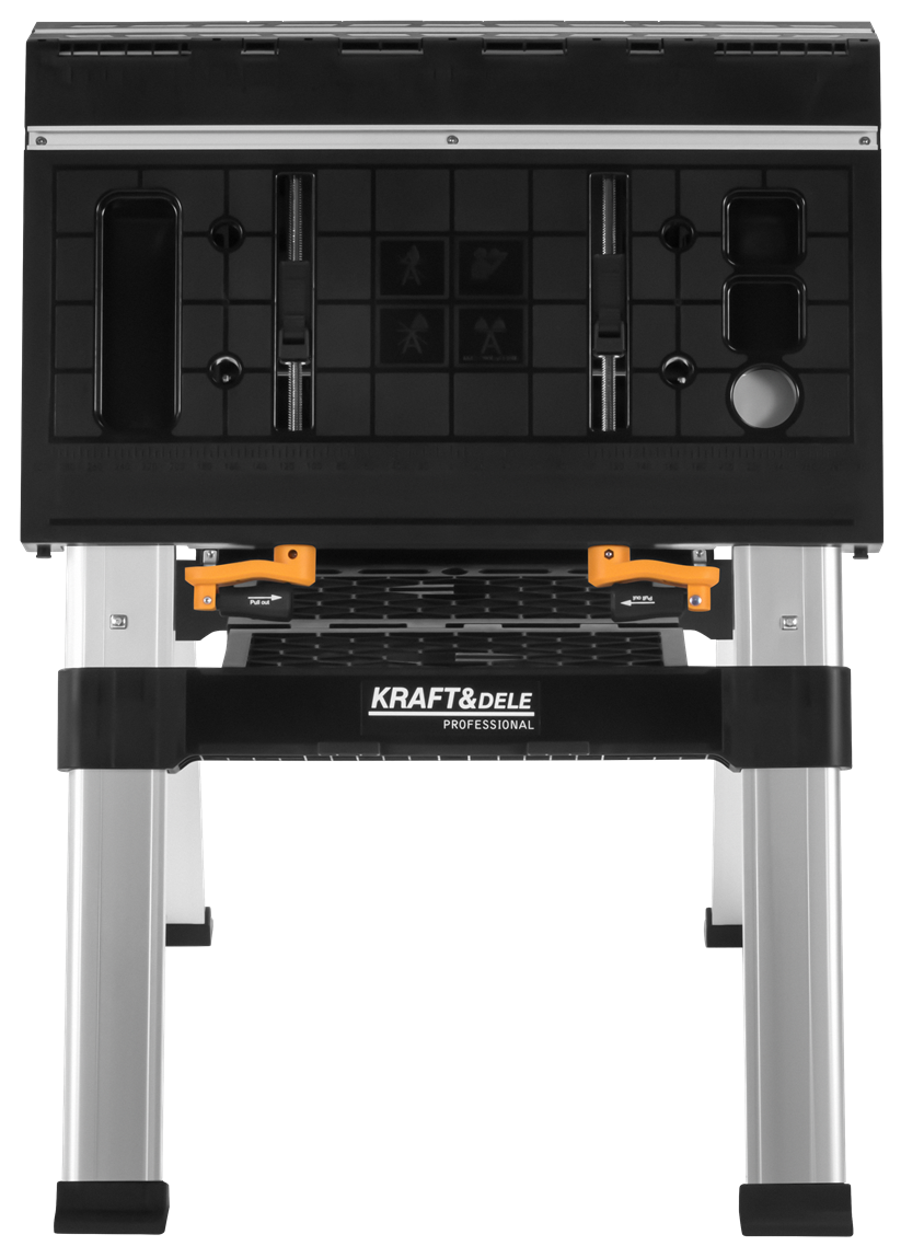 Folding Work and Clamping Table 350KG Load Capacity 84x81x63CM KD11870
