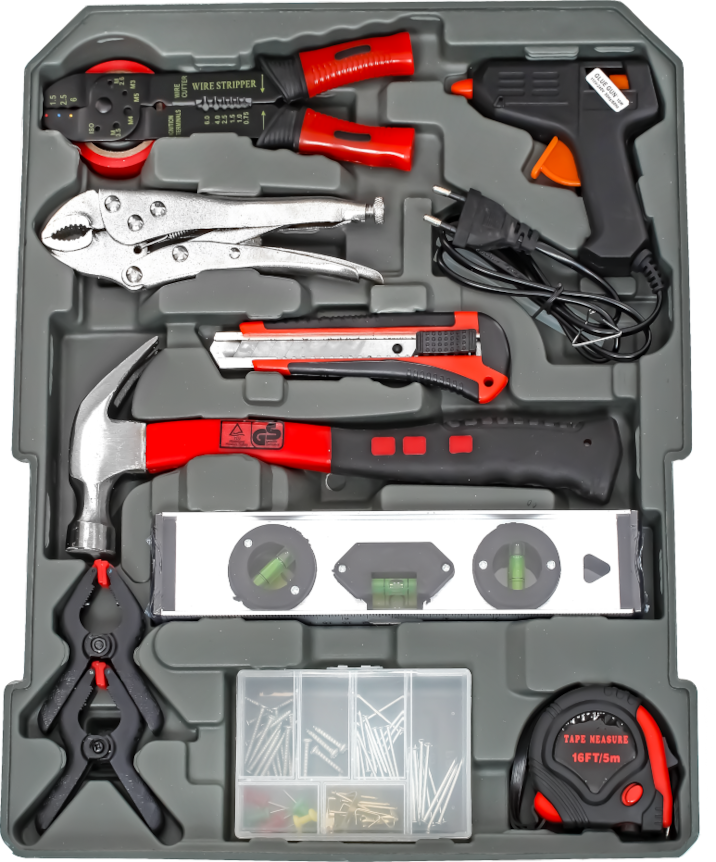 Mutrivõtmete komplekt 188 tk KD314 alumiiniumkohver (B36)