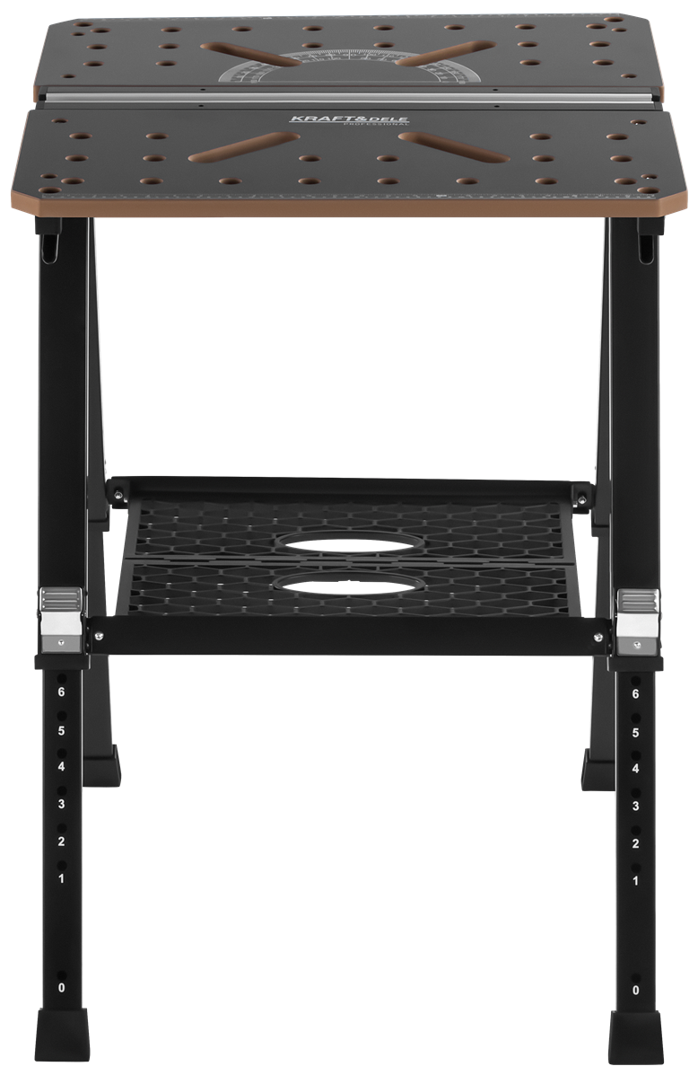 Folding Work and Clamping Table 454KG Load Capacity 70x65x92CM MDF KD11871