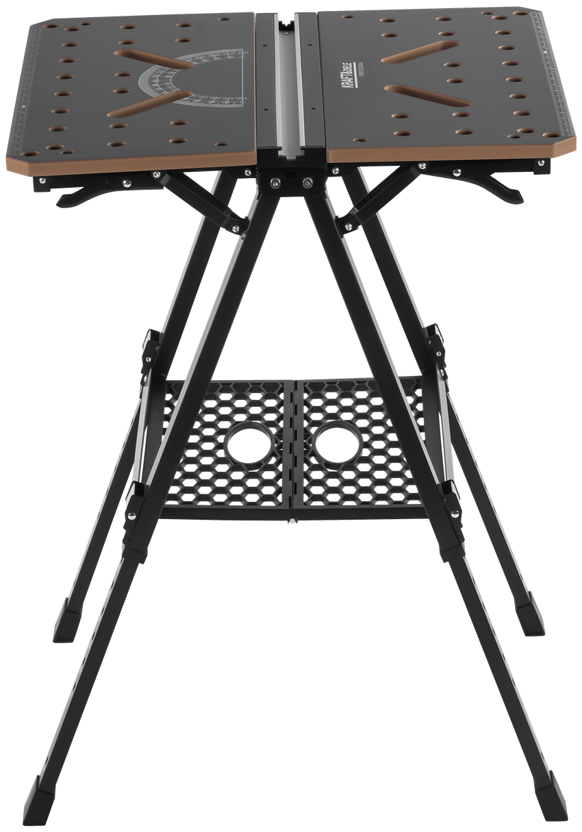 Folding Work and Clamping Table 454KG Load Capacity 70x65x92CM MDF KD11871